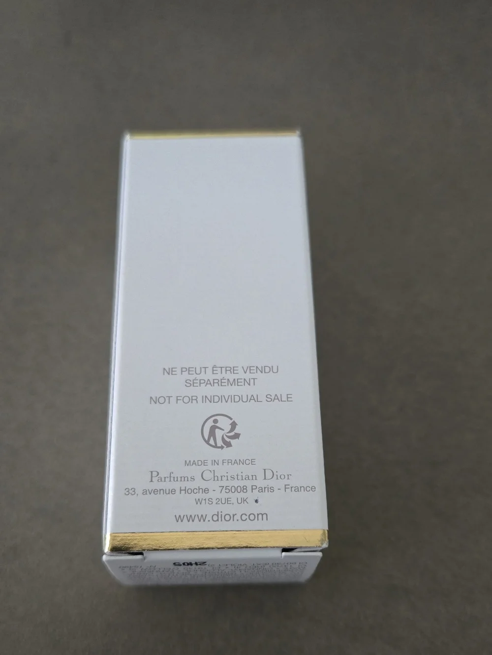 New In Box Never Used Dior J'adore collectible bottle Deluxe Trvl Mini